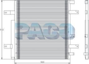 PACO PL5389 - Lauhdutin, ilmastointilaite inparts.fi