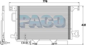 PACO PL3676/RD - Lauhdutin, ilmastointilaite inparts.fi