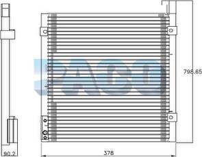 PACO PL3870 - Lauhdutin, ilmastointilaite inparts.fi