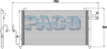 PACO PL3344 - Lauhdutin, ilmastointilaite inparts.fi