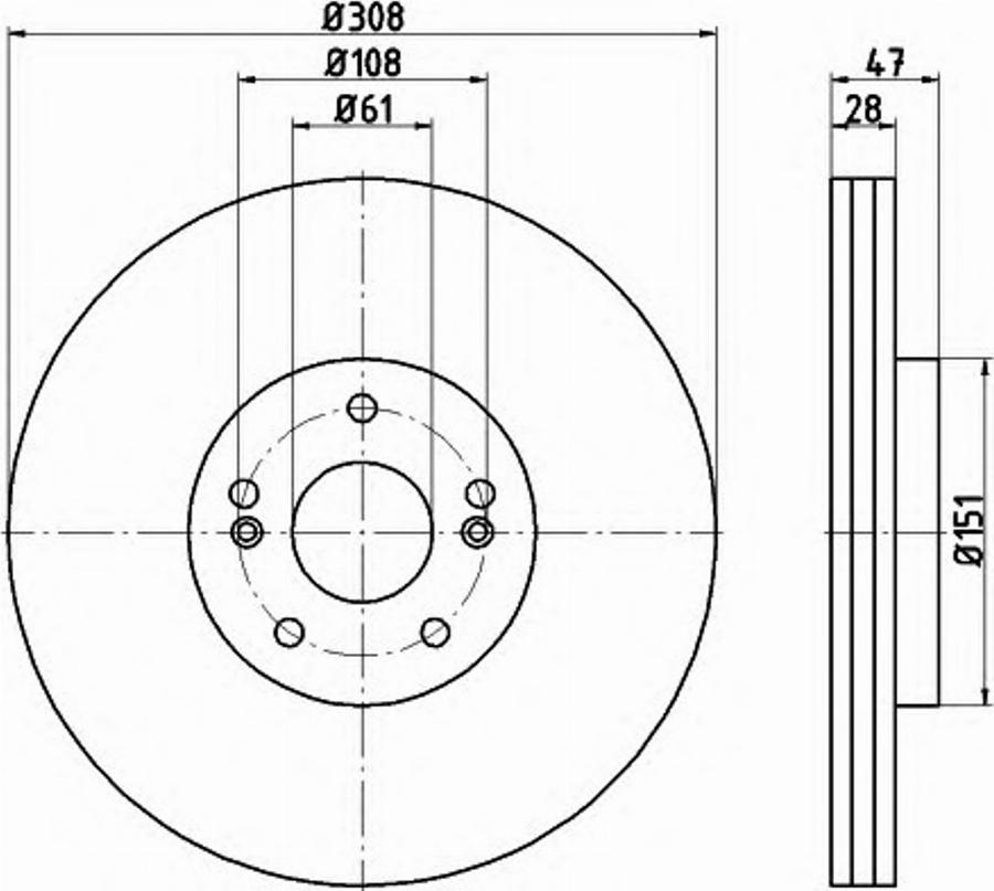 Pagid 54740PRO - Jarrulevy inparts.fi