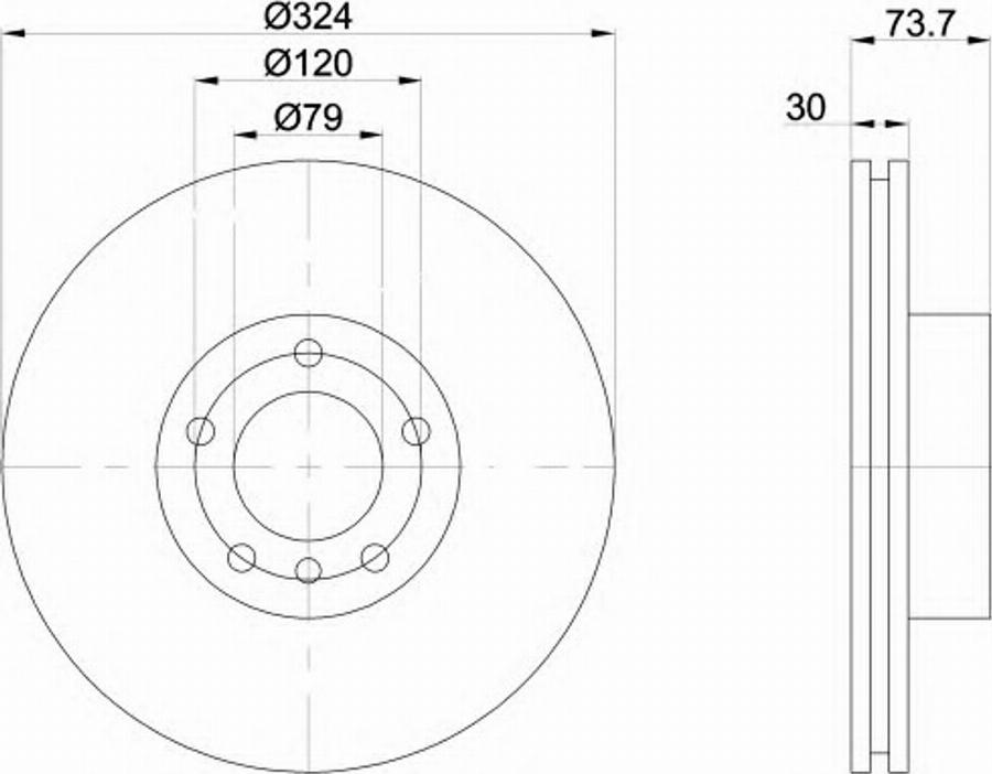 Pagid 50320PRO - Jarrulevy inparts.fi