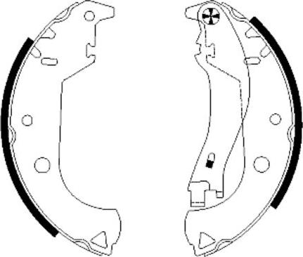 Pagid H9585 - Jarrukenkäsarja inparts.fi