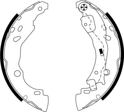 Pagid H9670 - Jarrukenkäsarja inparts.fi