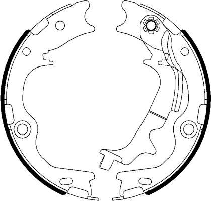 Pagid H1791 - Jarrukenkäsarja, seisontajarru inparts.fi