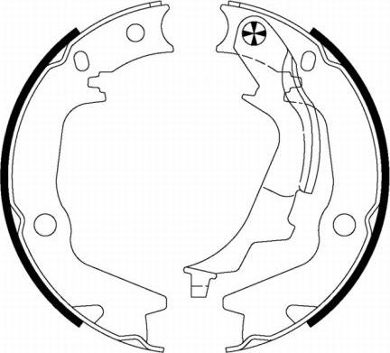 Pagid H1703 - Jarrukenkäsarja, seisontajarru inparts.fi