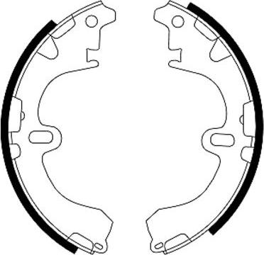 Pagid H8970 - Jarrukenkäsarja inparts.fi