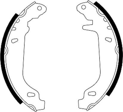 Pagid H8670 - Jarrukenkäsarja inparts.fi