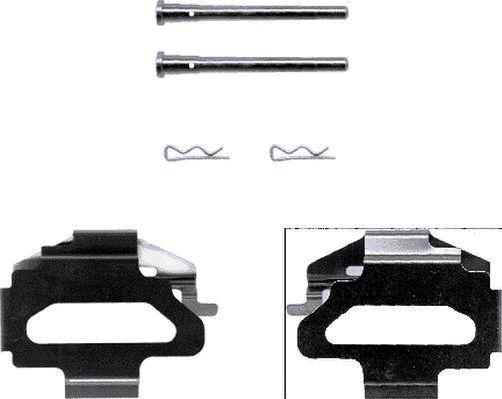 Pagid K0052 - Tarvikesarja, jarrupala inparts.fi