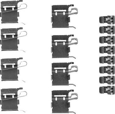 Pagid K0190 - Tarvikesarja, jarrupala inparts.fi