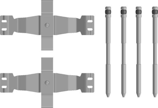 Pagid K0780 - Tarvikesarja, jarrupala inparts.fi