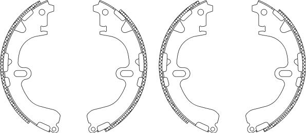 Pagid Q0960 - Jarrukenkäsarja inparts.fi