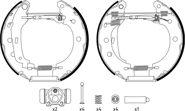 Pagid R0725 - Jarrukenkäsarja inparts.fi