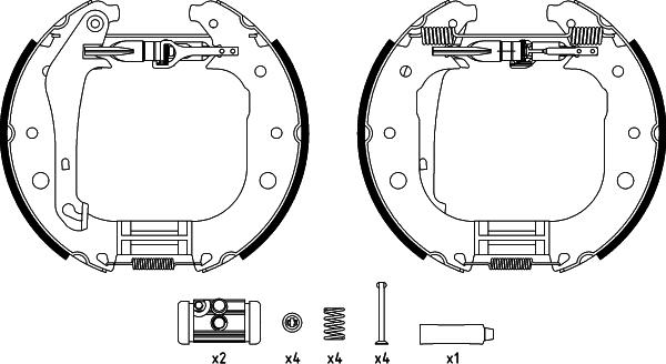 Pagid R1392 - Jarrukenkäsarja inparts.fi