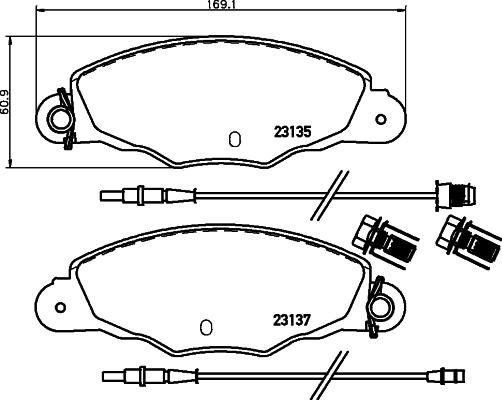 Pagid T9095 - Jarrupala, levyjarru inparts.fi