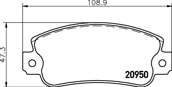 Pagid T9003 - Jarrupala, levyjarru inparts.fi