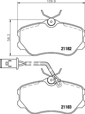 Pagid T5046 - Jarrupala, levyjarru inparts.fi