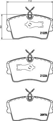 Pagid T5041 - Jarrupala, levyjarru inparts.fi