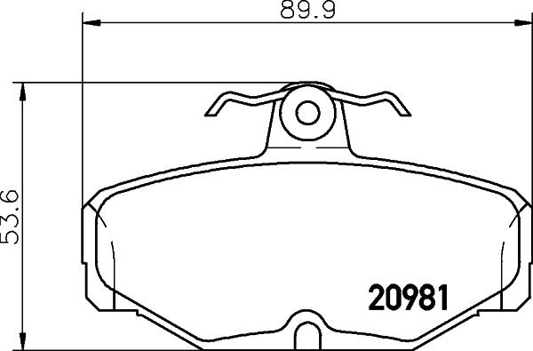 Pagid T5006 - Jarrupala, levyjarru inparts.fi