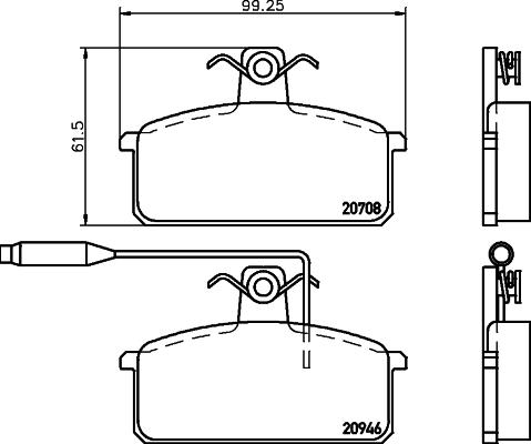 Pagid T5016 - Jarrupala, levyjarru inparts.fi