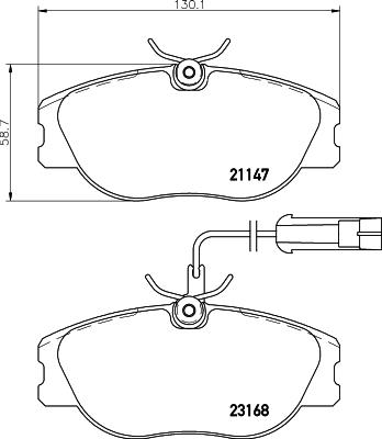 Pagid T5085 - Jarrupala, levyjarru inparts.fi