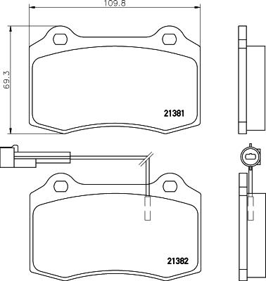 Pagid T5070 - Jarrupala, levyjarru inparts.fi