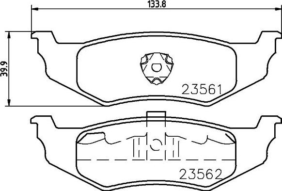 Pagid T5145 - Jarrupala, levyjarru inparts.fi