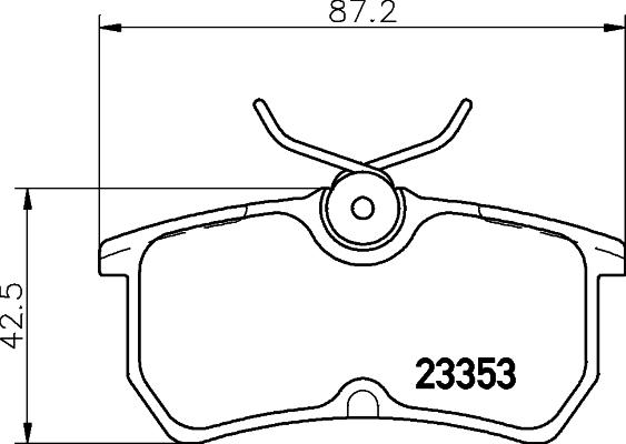 Pagid T5118 - Jarrupala, levyjarru inparts.fi