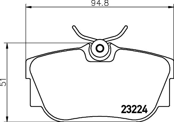 Pagid T5136 - Jarrupala, levyjarru inparts.fi