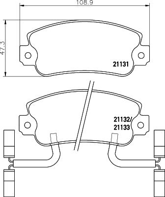 Pagid T6062 - Jarrupala, levyjarru inparts.fi