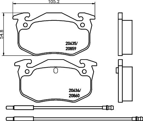 Pagid T6028 - Jarrupala, levyjarru inparts.fi