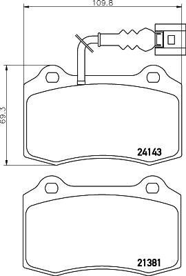 Pagid T1490 - Jarrupala, levyjarru inparts.fi