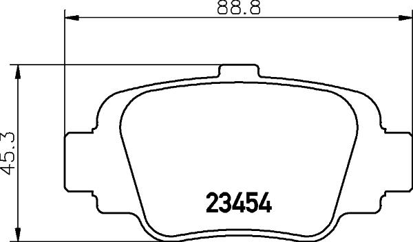 BOSCH BP941 - Jarrupala, levyjarru inparts.fi