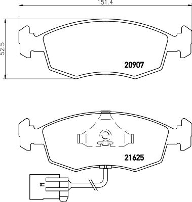 Pagid T1080 - Jarrupala, levyjarru inparts.fi