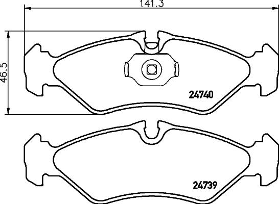 Pagid T1826 - Jarrupala, levyjarru inparts.fi