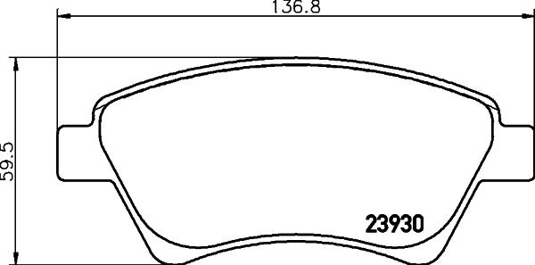 Pagid T1373 - Jarrupala, levyjarru inparts.fi