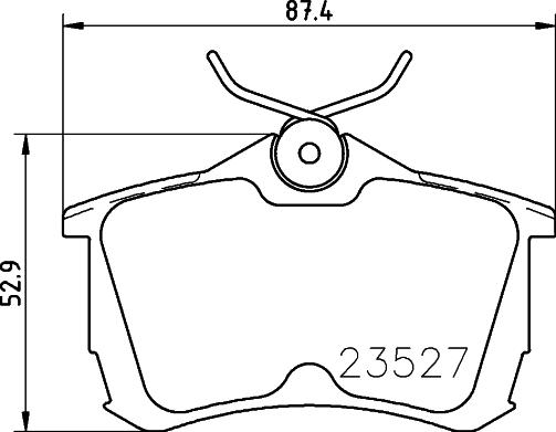 Pagid T1255 - Jarrupala, levyjarru inparts.fi