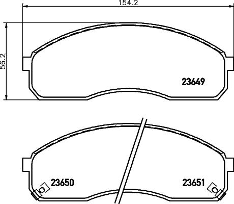 Pagid T1265 - Jarrupala, levyjarru inparts.fi