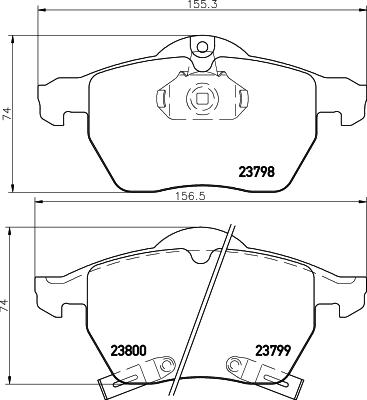 Pagid T1203 - Jarrupala, levyjarru inparts.fi