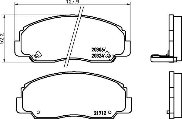 Pagid T1286 - Jarrupala, levyjarru inparts.fi