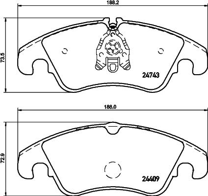 Pagid T1748 - Jarrupala, levyjarru inparts.fi