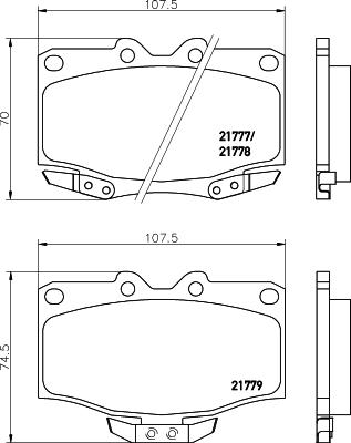 Pagid T3057 - Jarrupala, levyjarru inparts.fi