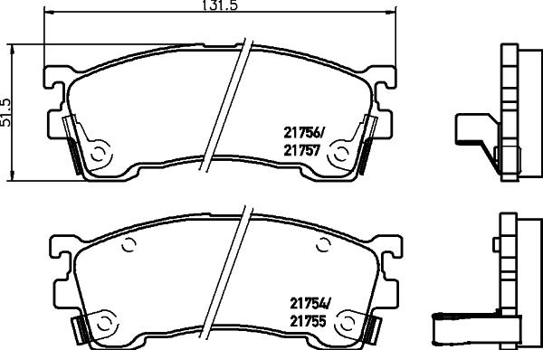 Pagid T3002 - Jarrupala, levyjarru inparts.fi