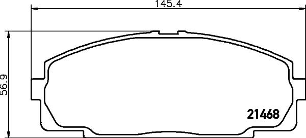 Pagid T3083 - Jarrupala, levyjarru inparts.fi