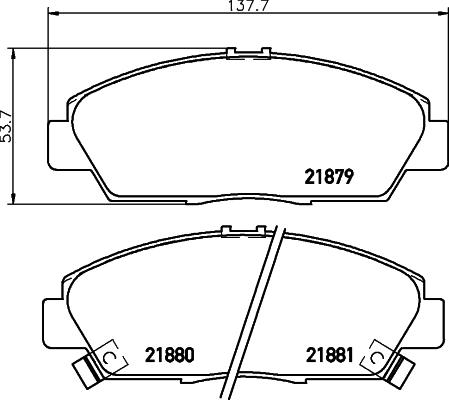 Pagid T3035 - Jarrupala, levyjarru inparts.fi