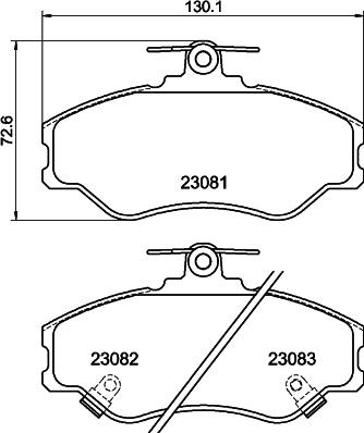 Pagid T3036 - Jarrupala, levyjarru inparts.fi