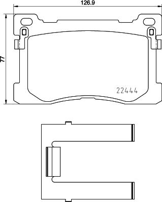 Pagid T2483 - Jarrupala, levyjarru inparts.fi