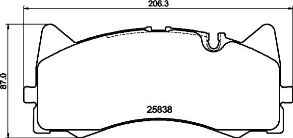 Brembo P50154N - Jarrupala, levyjarru inparts.fi