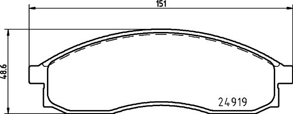 Pagid T2630 - Jarrupala, levyjarru inparts.fi