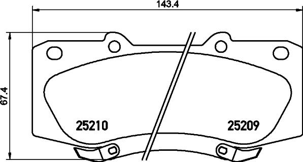 Pagid T2059 - Jarrupala, levyjarru inparts.fi